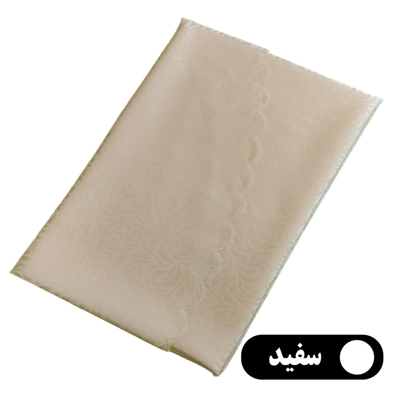 رومیزی رزین تاژ مدل پراگ گرد سایز 200x200 سانتی‌متر