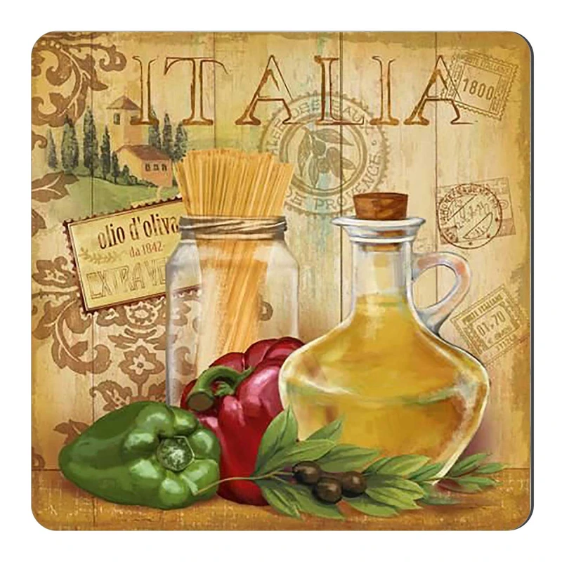 مگنت طرح روغن زیتون و فلفل دلمه ای کد wmg1793