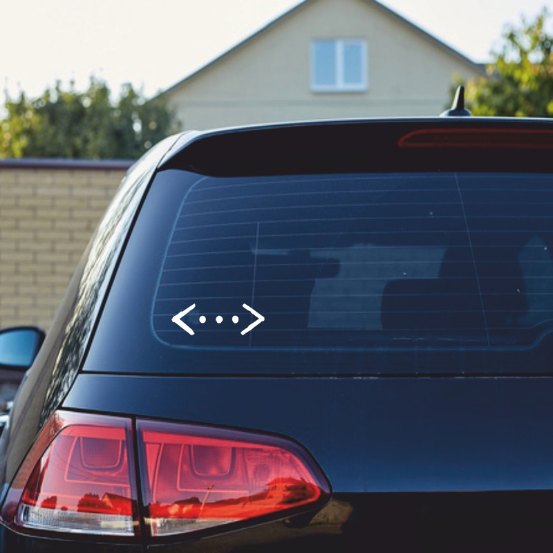 برچسب بدنه خودرو ماتریسیو طرح گودال کد M45