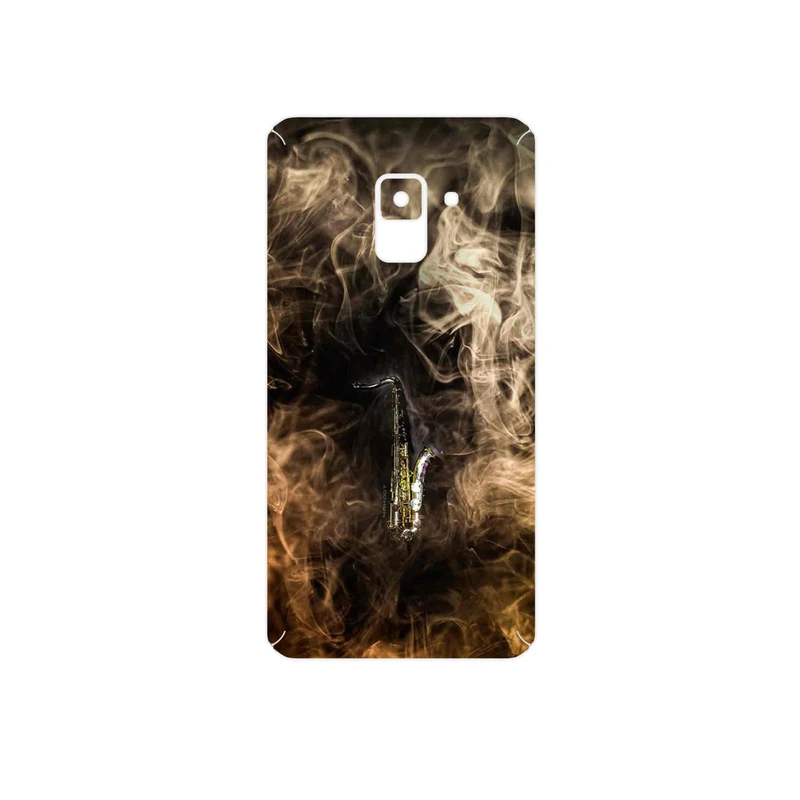 برچسب پوششی ماهوت مدل Saxophone مناسب برای گوشی موبایل سامسونگ Galaxy A8 2018