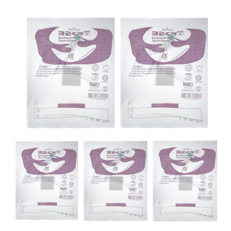 اسپکولوم بکر مدل 01 سایز اسمال بسته 10 عددی
