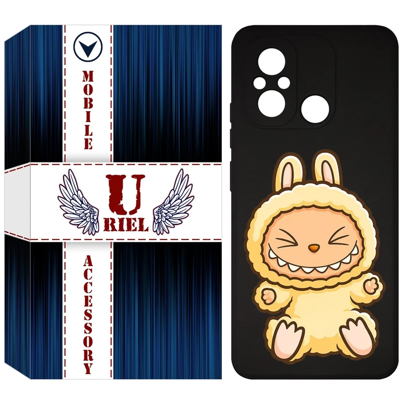 کاور یوریل مدل KSH کد 135 طرح عروسک لبوبو مناسب برای گوشی موبایل شیائومی Redmi 12C