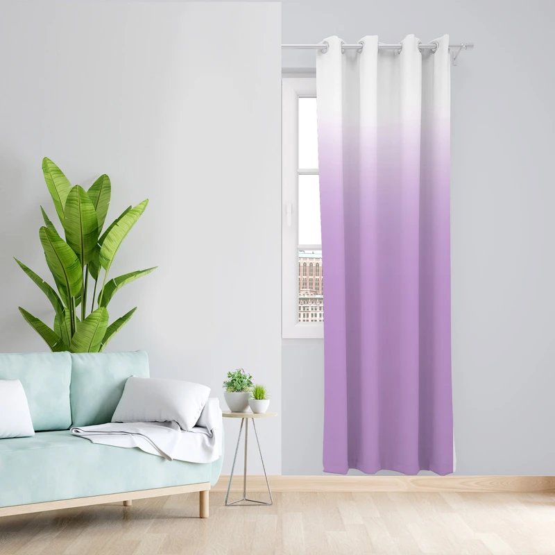 پرده طرح دو رنگ مدل مخمل پانچی کد 1862 z سایز 140x200 سانتی متر