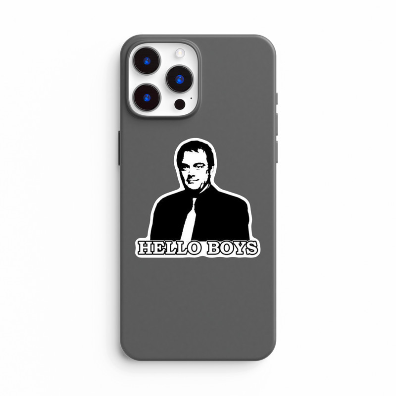 استیکر لپ تاپ و موبایل بووم طرح سریال سوپر نچرال مدل Crowly کد FR136