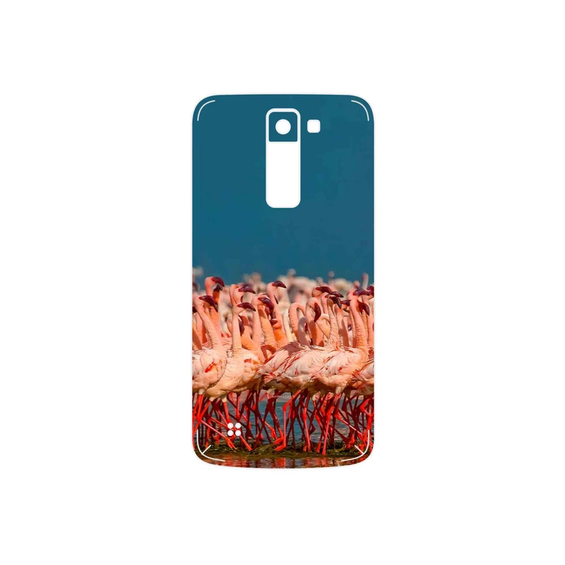 برچسب پوششی ماهوت مدل Flamingo مناسب برای گوشی موبایل ال جی K8