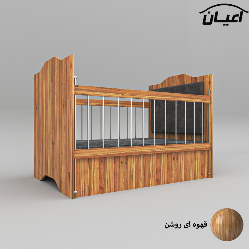 تختخواب کودک اعیان مدل FH599