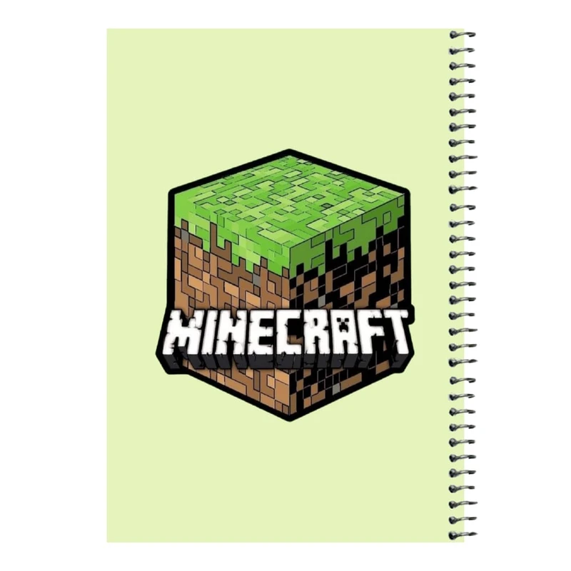 دفتر مشق 80 برگ اس جی مدل ماینکرفت کد۱۴   