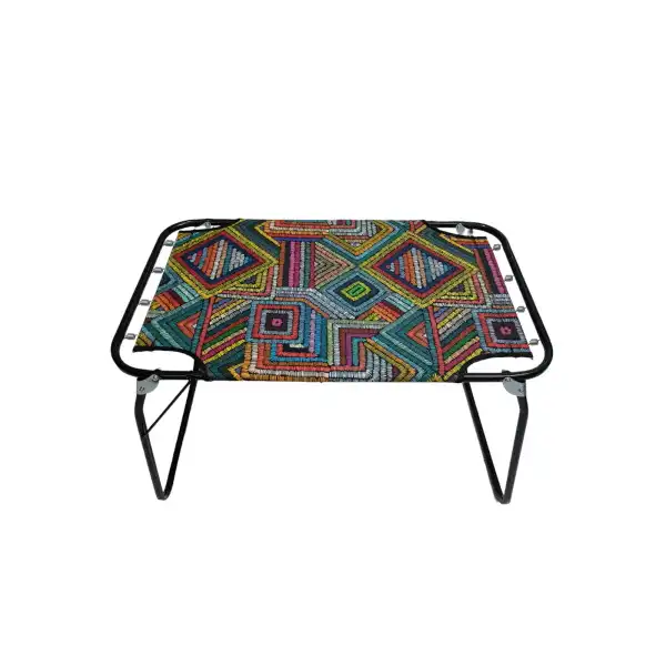 میز و صندلی تاشو سفری مدل سرخ پوستی بسته 3 عددی