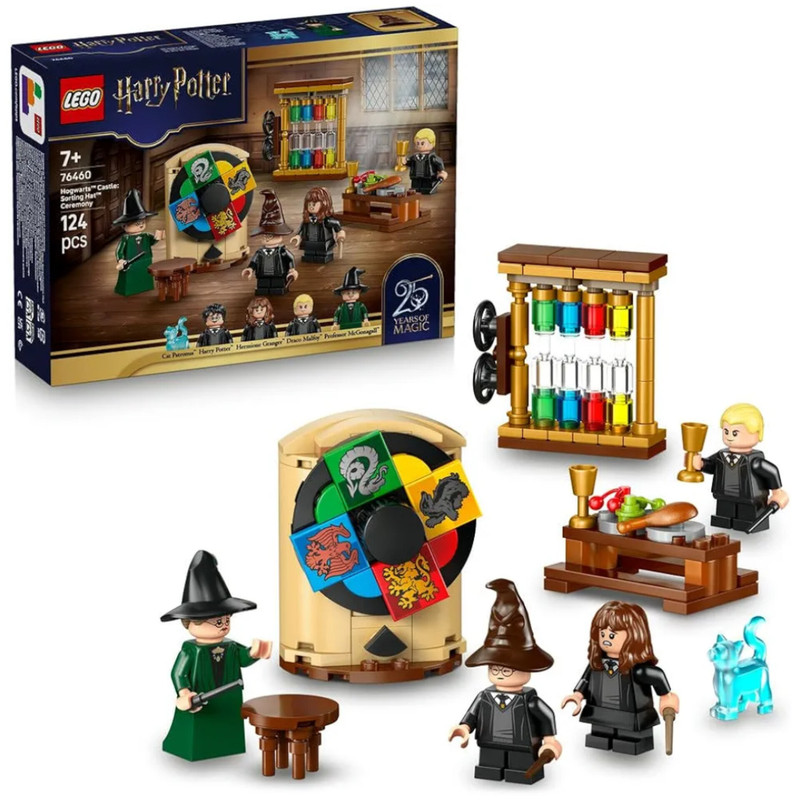 لگو ۱۲۴ تکه سری هر‌ی‌پاتر مدل Hogwarts Castle: Sorting Hat Ceremony کد 76460