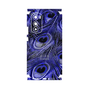 MAHOOT Purple Feather-FullSkin Cover Sticker for Motorola Edge 30