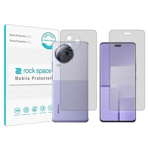 Matte Rockspace HyMTT screen protector suitable for the Xiaomi Civi 3 mobile phone along with the back of the phone