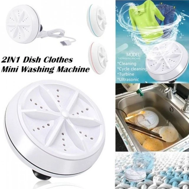 عکس شماره 3 : مینی-واش 2 کیلوگرم مدل turbine wash ultrasonic 2in1