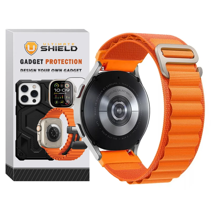 بند آلتیمیت شیلد مدل Alpine UL TW مناسب برای ساعت هوشمند کیو سی وای GT2