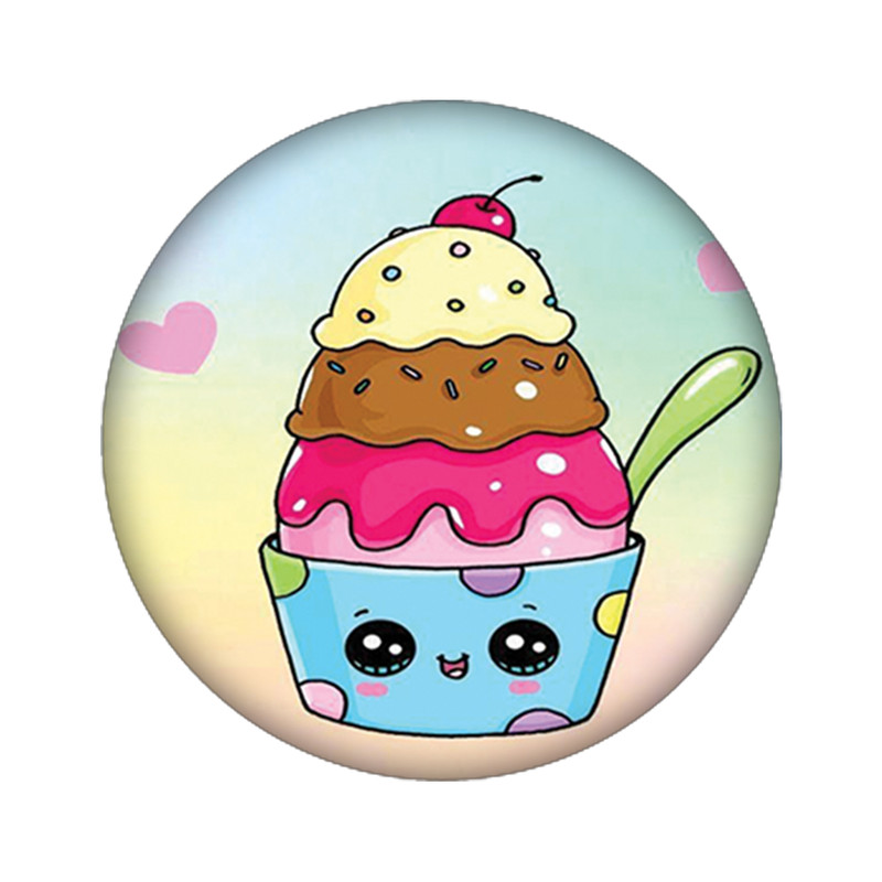 استیکر تزئینی موبایل مدل بستنی کد 3258