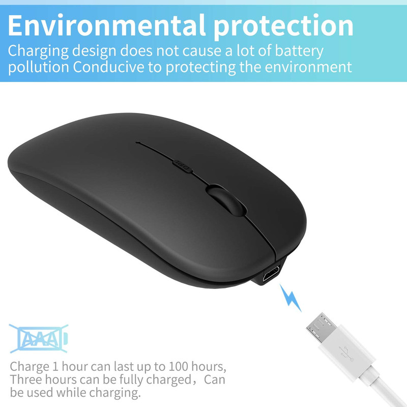 ماوس بی سیم مدل Ultra Slim silent click 1
