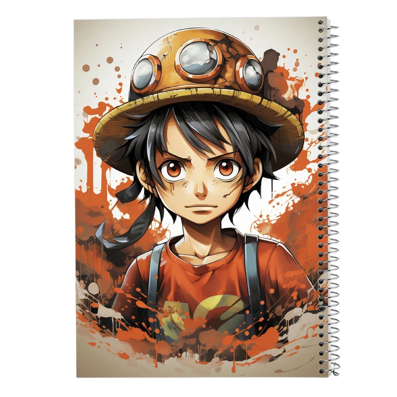 دفتر مشق 100 برگ مدوپد مدل وان پیس One Piece کد DF11651