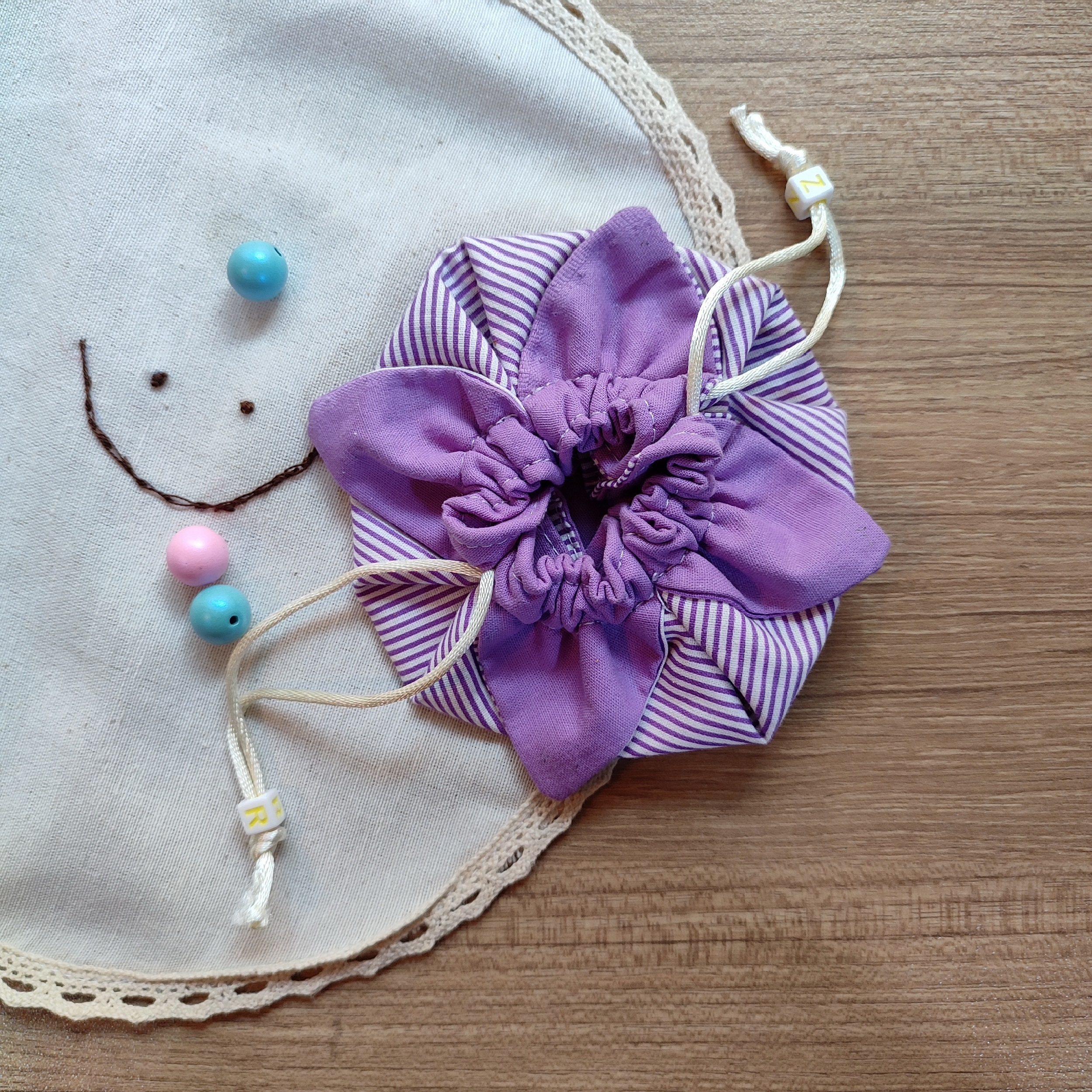 کیسه هدیه دست ساز مدل گل