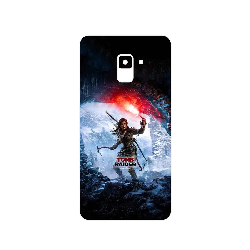 برچسب پوششی ماهوت مدل Tomb Raider Game Series مناسب برای گوشی موبایل سامسونگ Galaxy A8 Plus 2018
