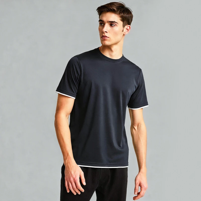 تی شرت آستین کوتاه مردانه رانژ مدل 25RA05D19M-2704-01 d 