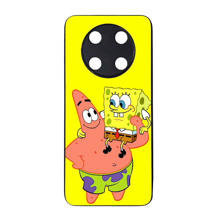 کاور گالری وبفر طرح باب اسفنجی و پاتریک مناسب برای گوشی موبایل هوآوی nova y90