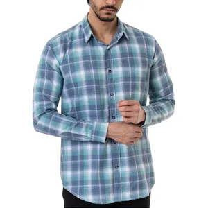 پیراهن آستین بلند یقه برگردان مردانه مدل MDSS-CH0894