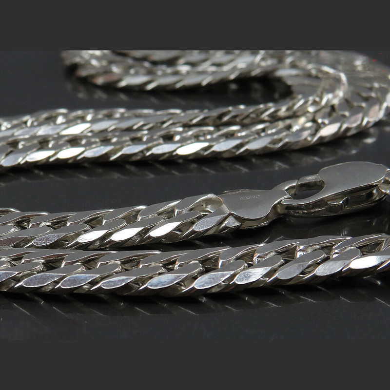 زنجیر نقره مردانه مدل ایتالیایی