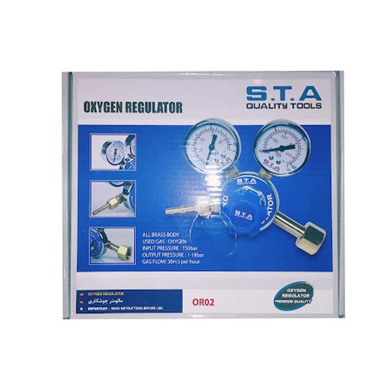 مانومتر اکسیژن اس تی ای مدل OR02 کد F2021 مانومتر اکسیژن اس تی ای مدل OR02 کد F2021