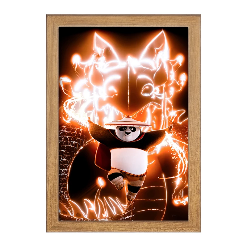 تابلو خندالو مدل پاندای کونگ فوکار کد F1564