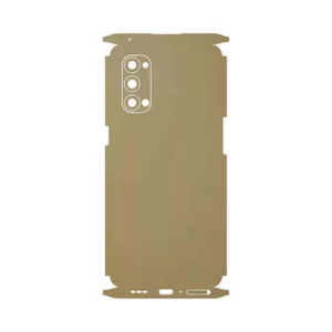 MAHOOT Matte-Gold-FullSkin Cover Sticker for Oppo Reno4 Pro 5G