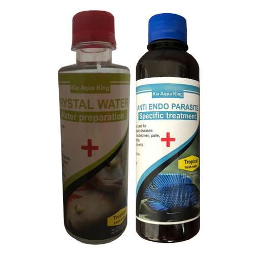 محلول ضد انگل و شفاف کننده آب آکواریوم مدل as-25 حجم 250 میلی لیتر