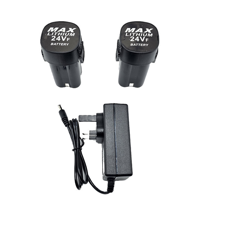 مجموعه 25 عددی دریل پیچ گوشتی شارژی چکشی باس مدل 24V