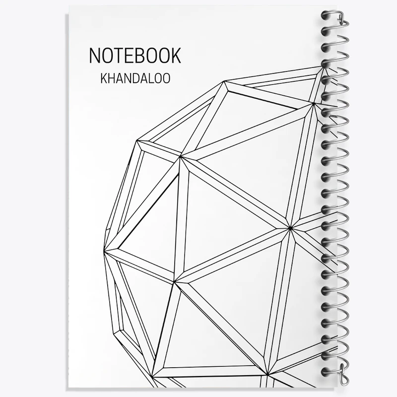 دفتر مشق 50 برگ خندالو طرح مدرن کد N215