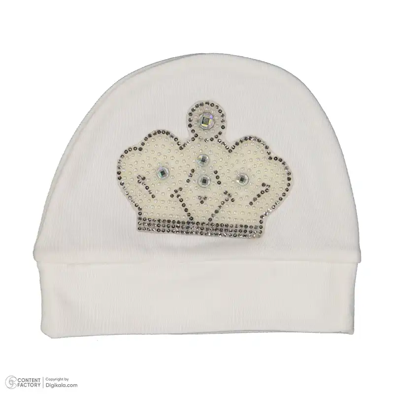 ست 5 تکه لباس نوزادی مدل تاج