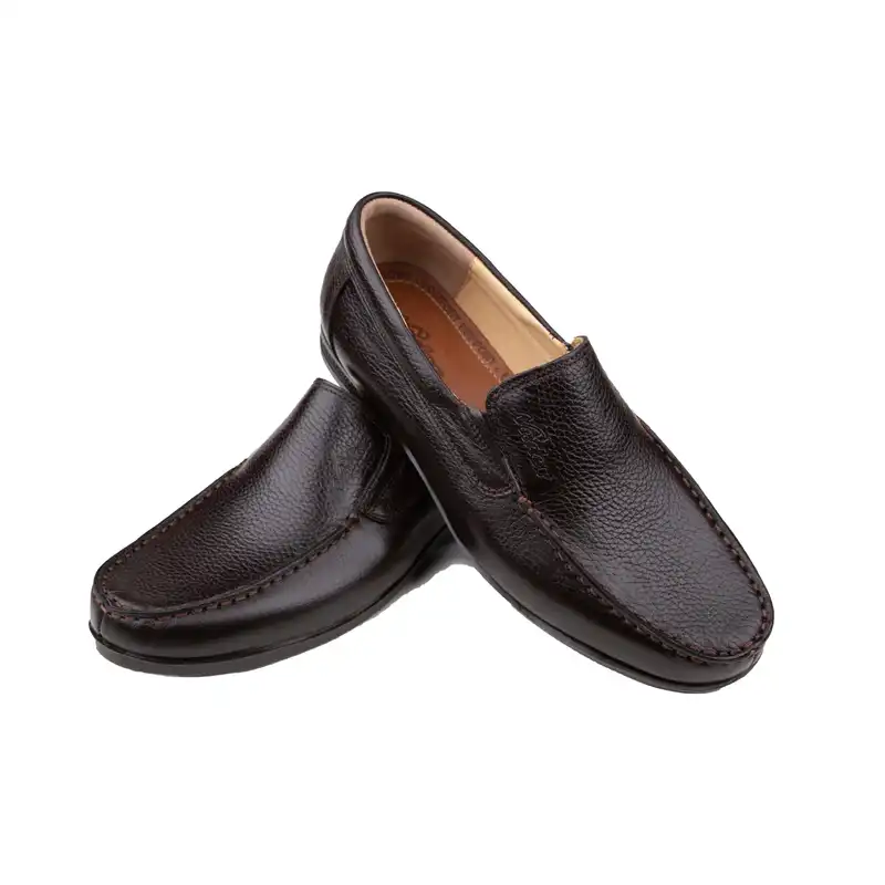 کفش طبی مردانه مدل نادر کد 288 رنگ قهوه ای