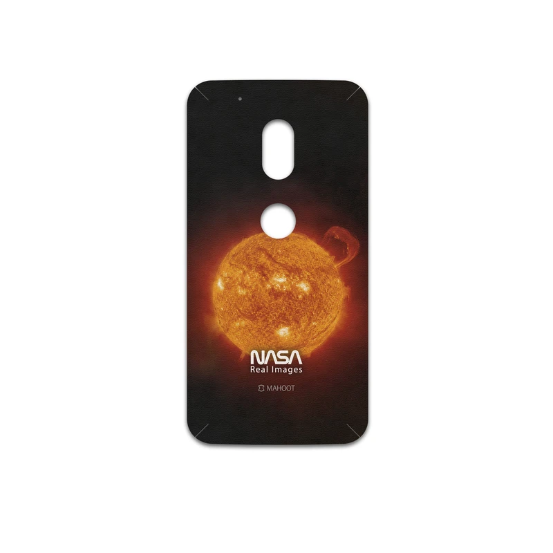 برچسب پوششی ماهوت مدل Sun-By-NASA مناسب برای گوشی موبایل موتورولا Moto G4 Play