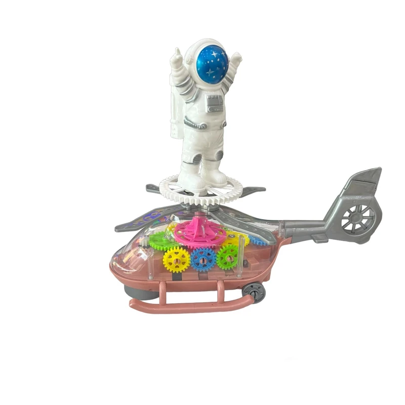 هلیکوپتر بازی مدل چرخ دنده ای موزیکال کد 8837
