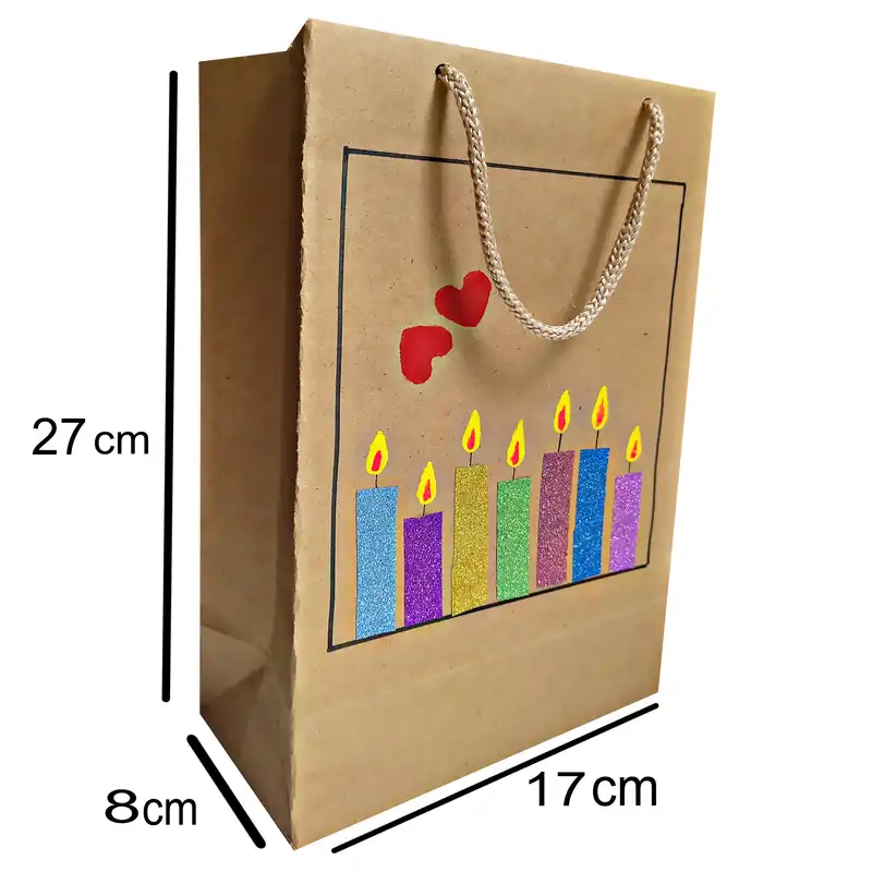 پاکت هدیه مدل تولد و قلب