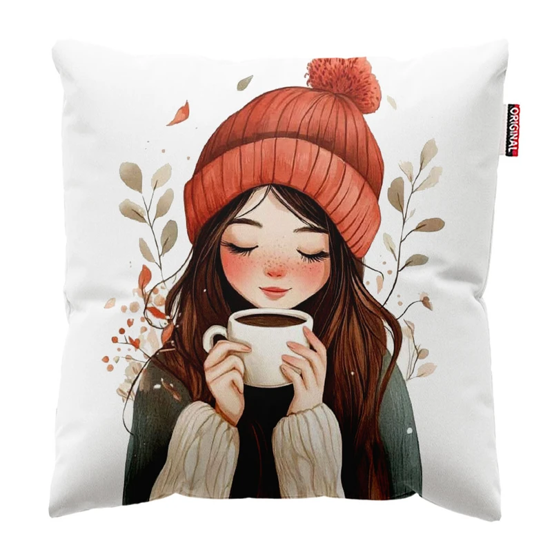 کوسن پاد آفرین مدل  فانتزی کد  ۸۶ سایز 30*30 سانتی متر