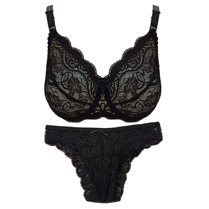 ست شورت و سوتین زنانه مدل 586