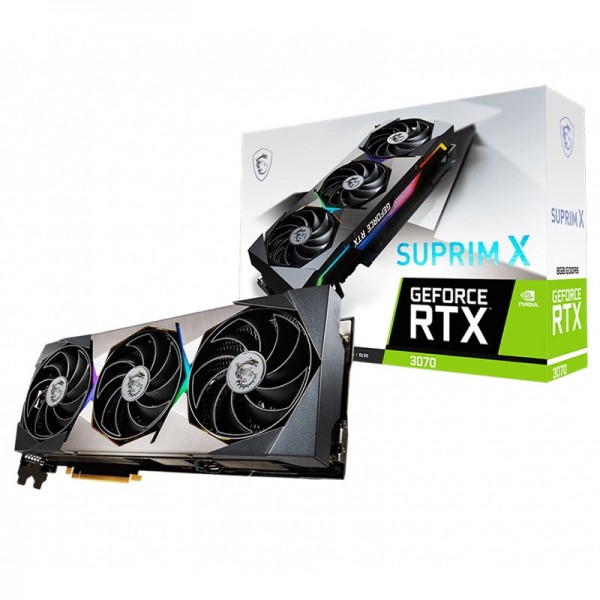 کارت گرافیک ام اس آی مدل GeForce RTX 3070 SUPRIM X