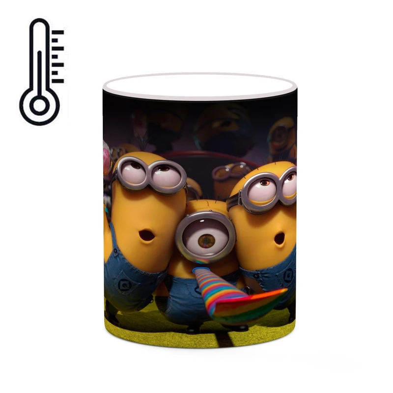 ماگ حرارتی کاکتی طرح minion مینیون مدل mgh42914