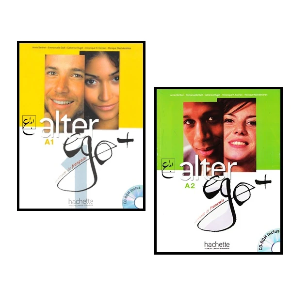 کتاب Alter ego A1_A2 اثر جمعی از نویسندگان انتشارات ابداع 2 جلدی