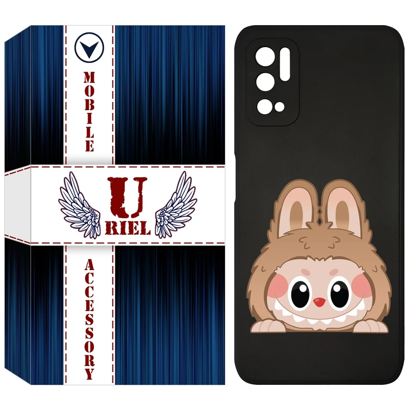 کاور یوریل مدل KSH کد 143 طرح عروسک لبوبو مناسب برای گوشی موبایل شیائومی Poco M3 Pro / Redmi Note 10 5G / Note 11 SE