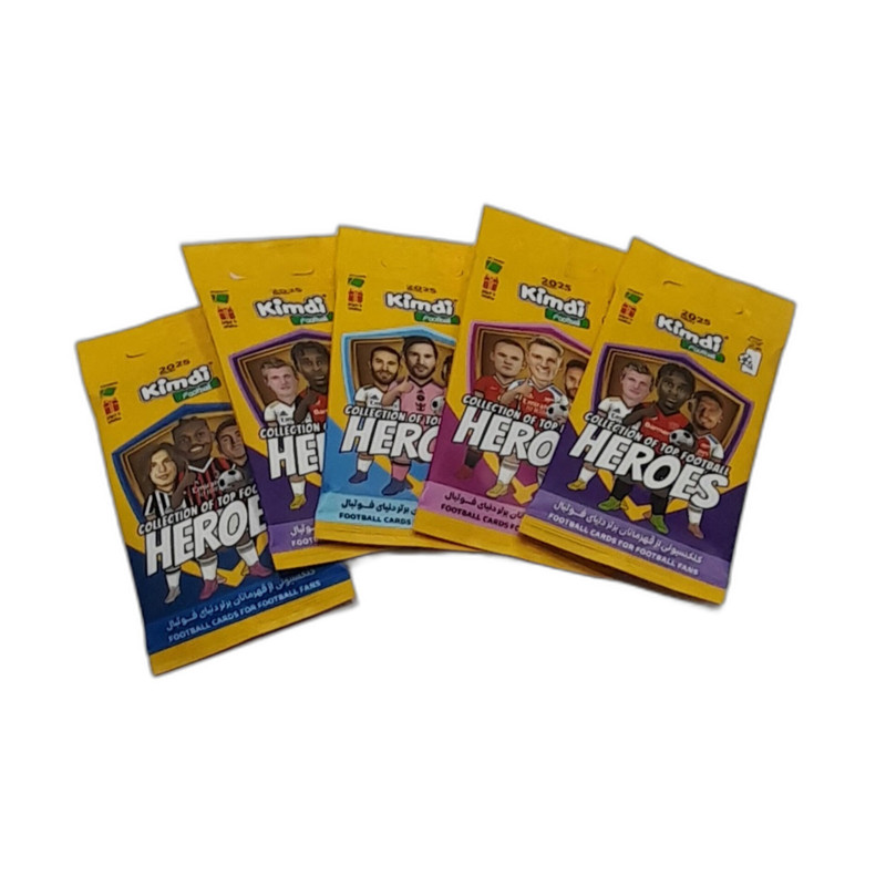 کارت  کیمیدی مدل 2025 بسته 5 عددی