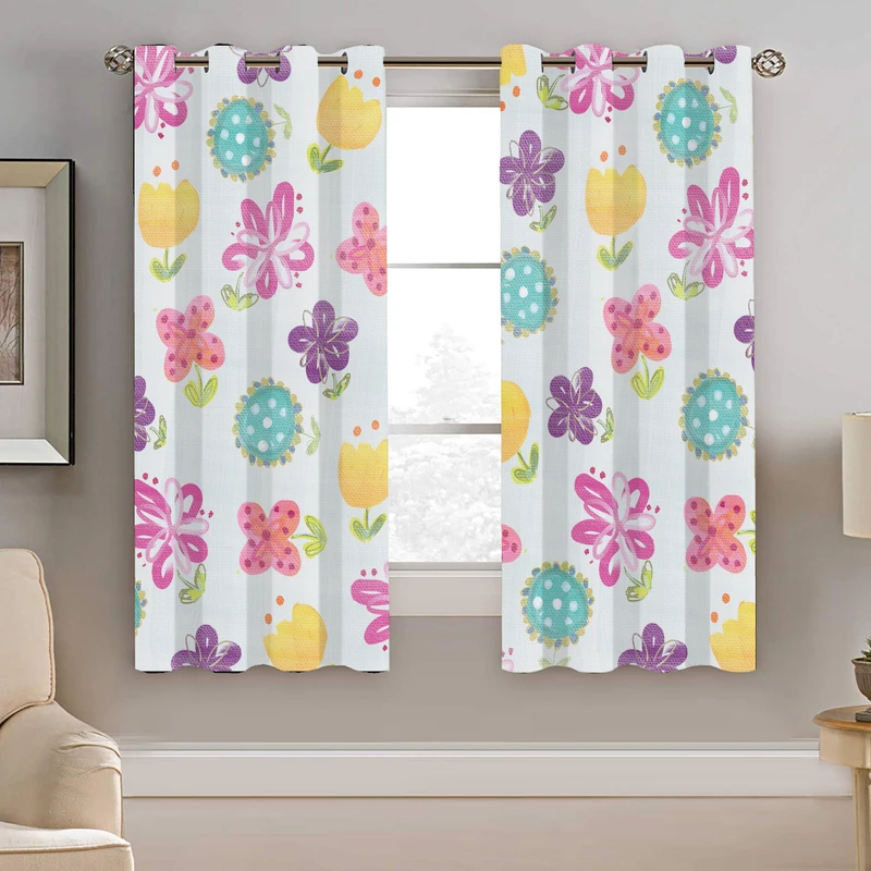 پرده نیروانا طرح گل  مدل هازان کد 4273     سایز 140×200 سانتی متر