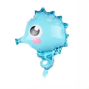 بادکنک فویلی مدل اسب دریایی کد SeahorseB