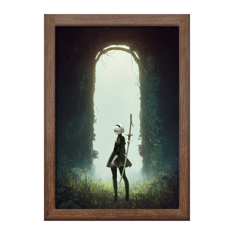 تابلو خندالو طرح بازی نیر اتوماتا (Nier Automata)  کد 31576