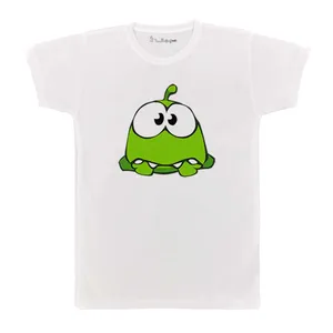 تی شرت بچگانه پرمانه طرح om nom کد pmt.2659