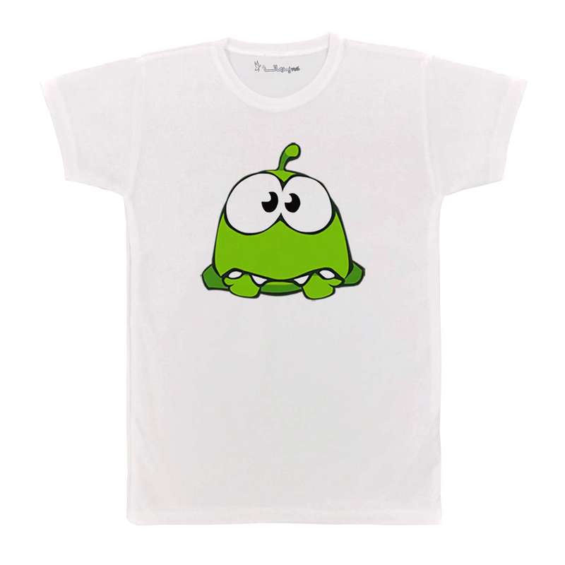 تی شرت بچگانه پرمانه طرح om nom کد pmt.2659