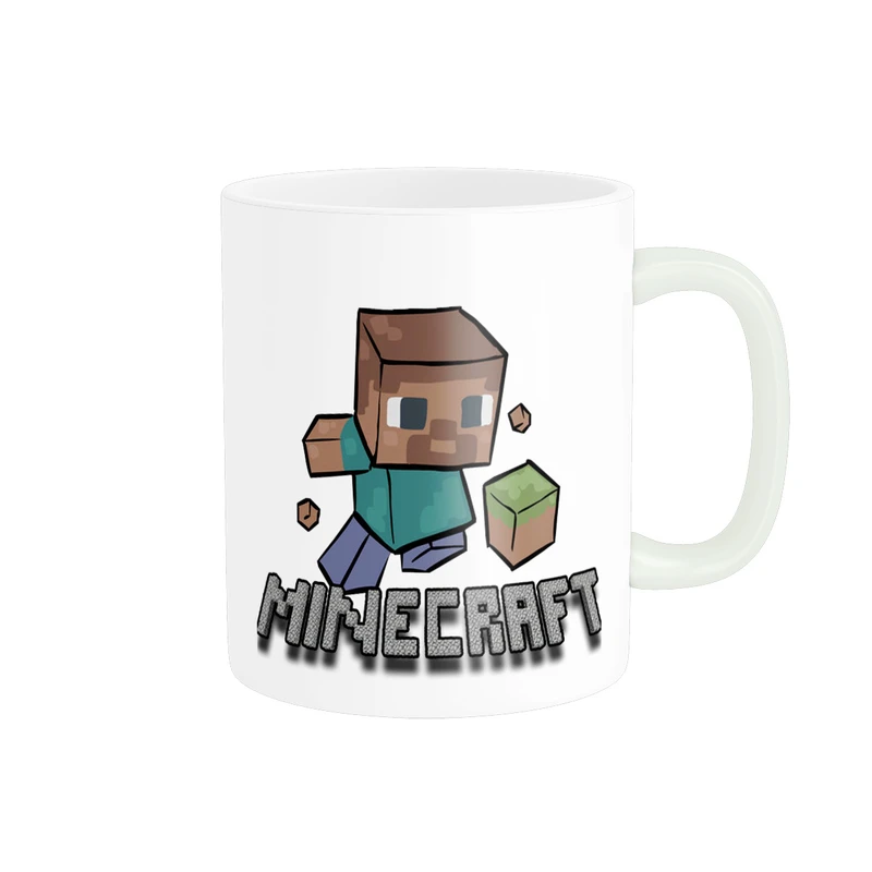 ماگ پادآفرین طرح گیم و فیلم ماینکرافت Minecraft game کد 0559